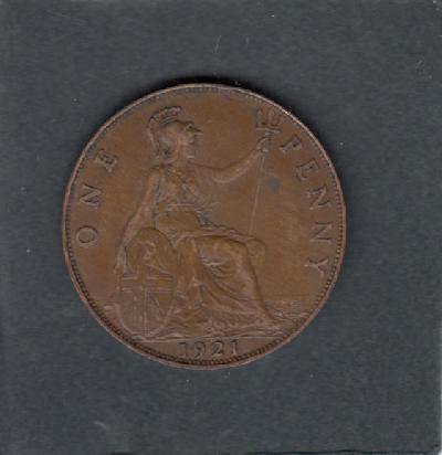 Beschrijving: 1 Penny  GEORGIUS V